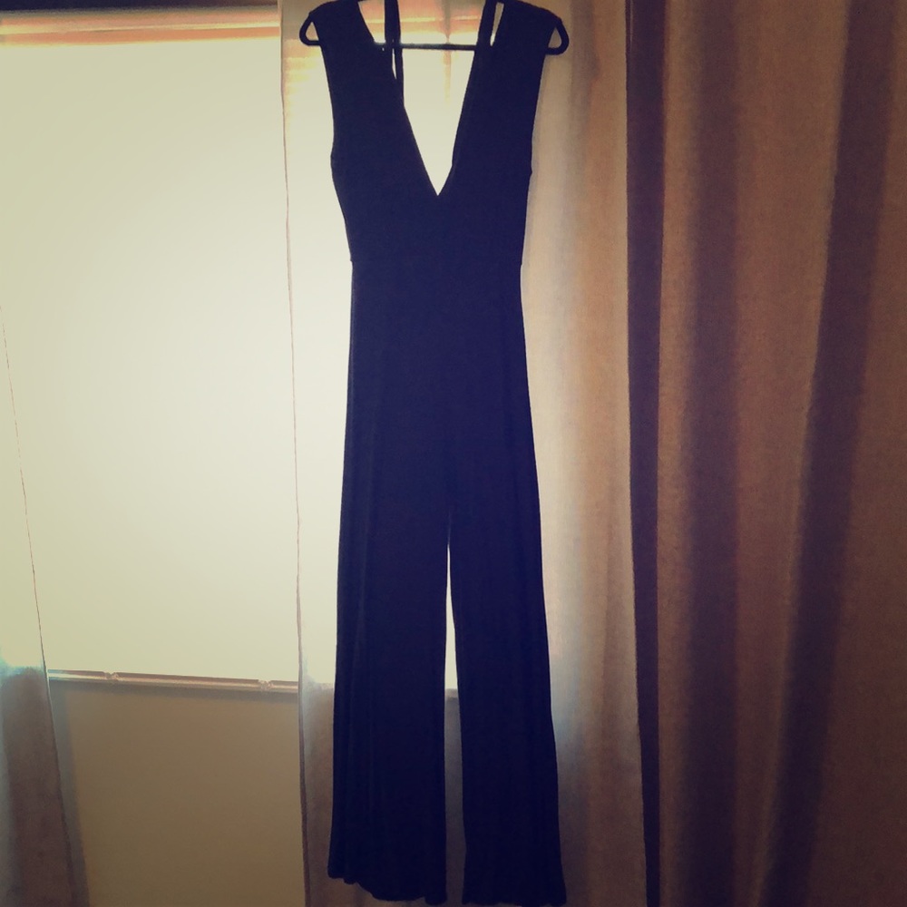 Navy blue jumpsuit